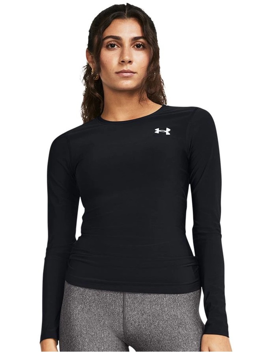 Under Armour Black Women's Long-Sleeve Performance Shirt
